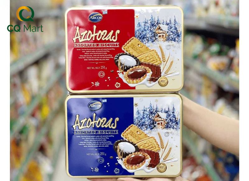 Bánh Quy Kem Tổng Hợp Arcor Azotozas 251g